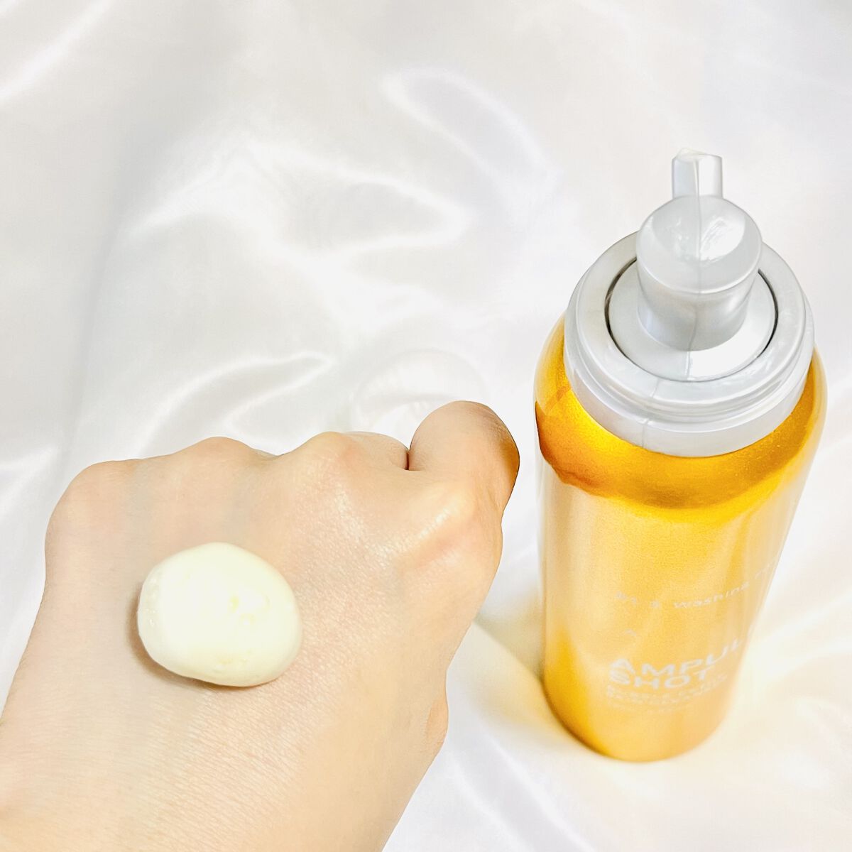 バブルエステ 炭酸洗顔フォーム/AMPULE SHOT/泡洗顔を使ったクチコミ（3枚目）