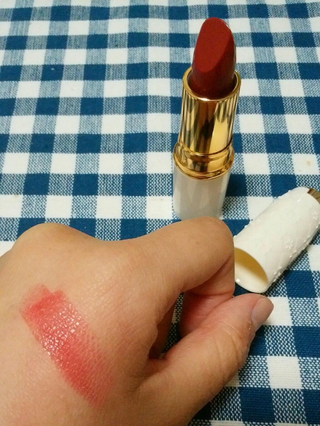 ラスティング リップカラーN/CEZANNE/口紅を使ったクチコミ(3枚目)