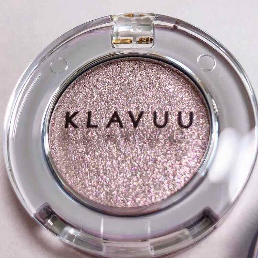 アーバンパールセーション スパークルアイシャドウ/KLAVUU/単色アイシャドウを使ったクチコミ（2枚目）