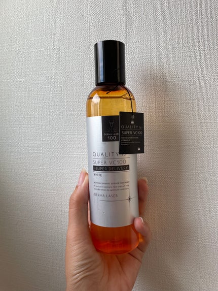 ダーマレーザー スーパーVC100ローション(さっぱり)/クオリティファースト/化粧水を使ったクチコミ(1枚目)