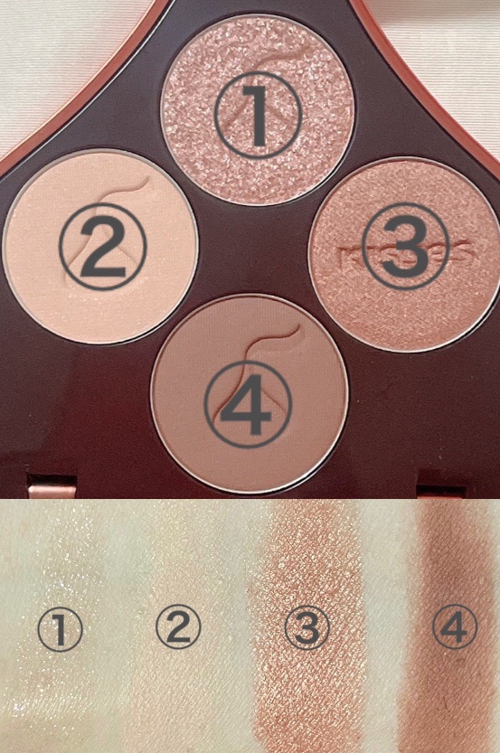 キスチョコレート プレイカラーアイズ ダーク/ETUDE/アイシャドウパレットを使ったクチコミ（2枚目）