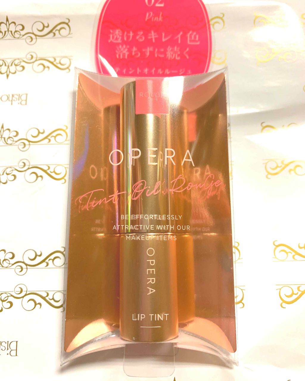 オペラ リップティント N/OPERA/リップティントを使ったクチコミ（2枚目）