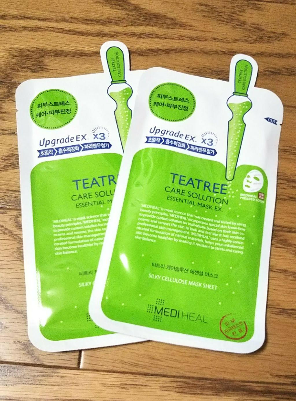 ティーツリーケアソリューション アンプルマスクJEX/MEDIHEAL/シートマスク・パックを使ったクチコミ（1枚目）