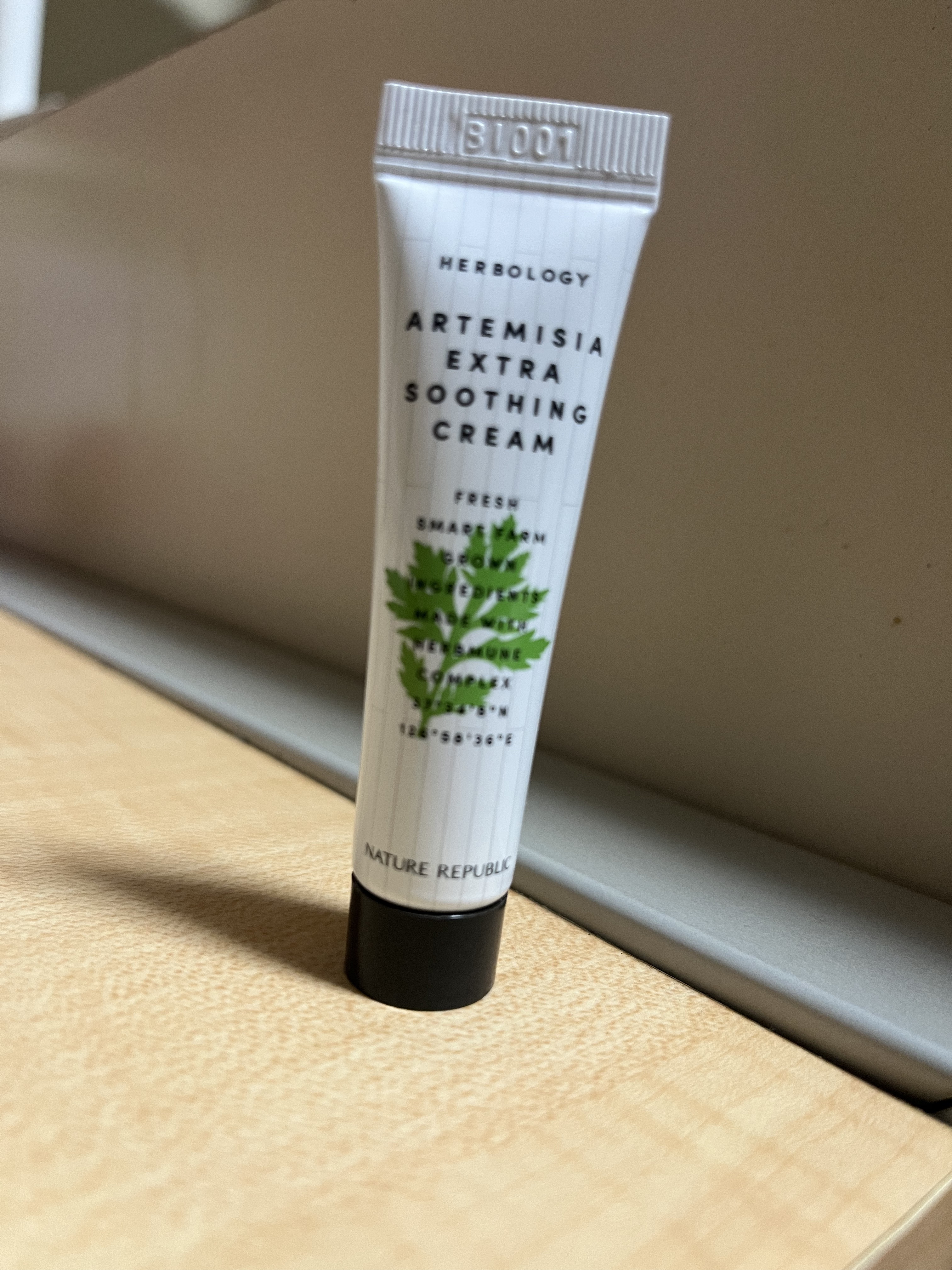 ハーブオロジーアルテミシアスージングクリーム/ネイチャーリパブリック/フェイスクリームを使ったクチコミ（1枚目）