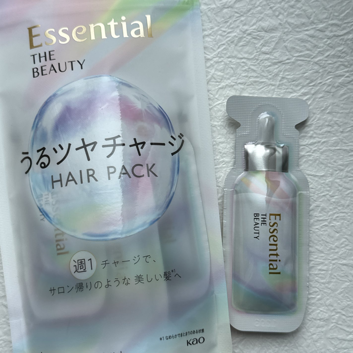 ザビューティ うるツヤチャージヘアパック/エッセンシャル/ヘアマスク・ヘアパックを使ったクチコミ(1枚目)