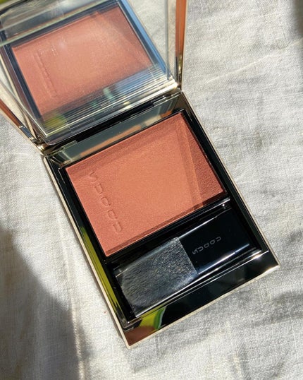 メルティング パウダー ブラッシュ/SUQQU/パウダーチークを使ったクチコミ(2枚目)