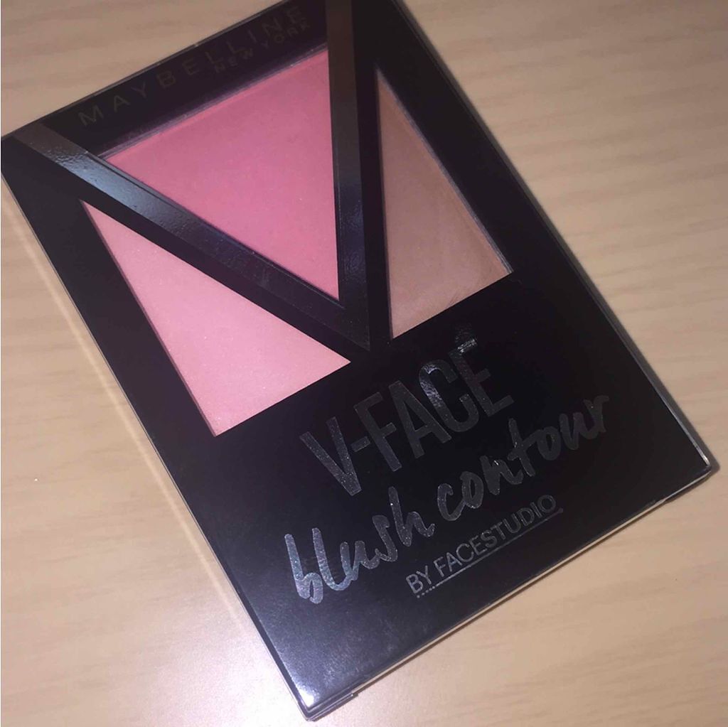 フェイスステュディオ Vフェイス ブラッシュ/MAYBELLINE NEW YORK/パウダーチークを使ったクチコミ(1枚目)