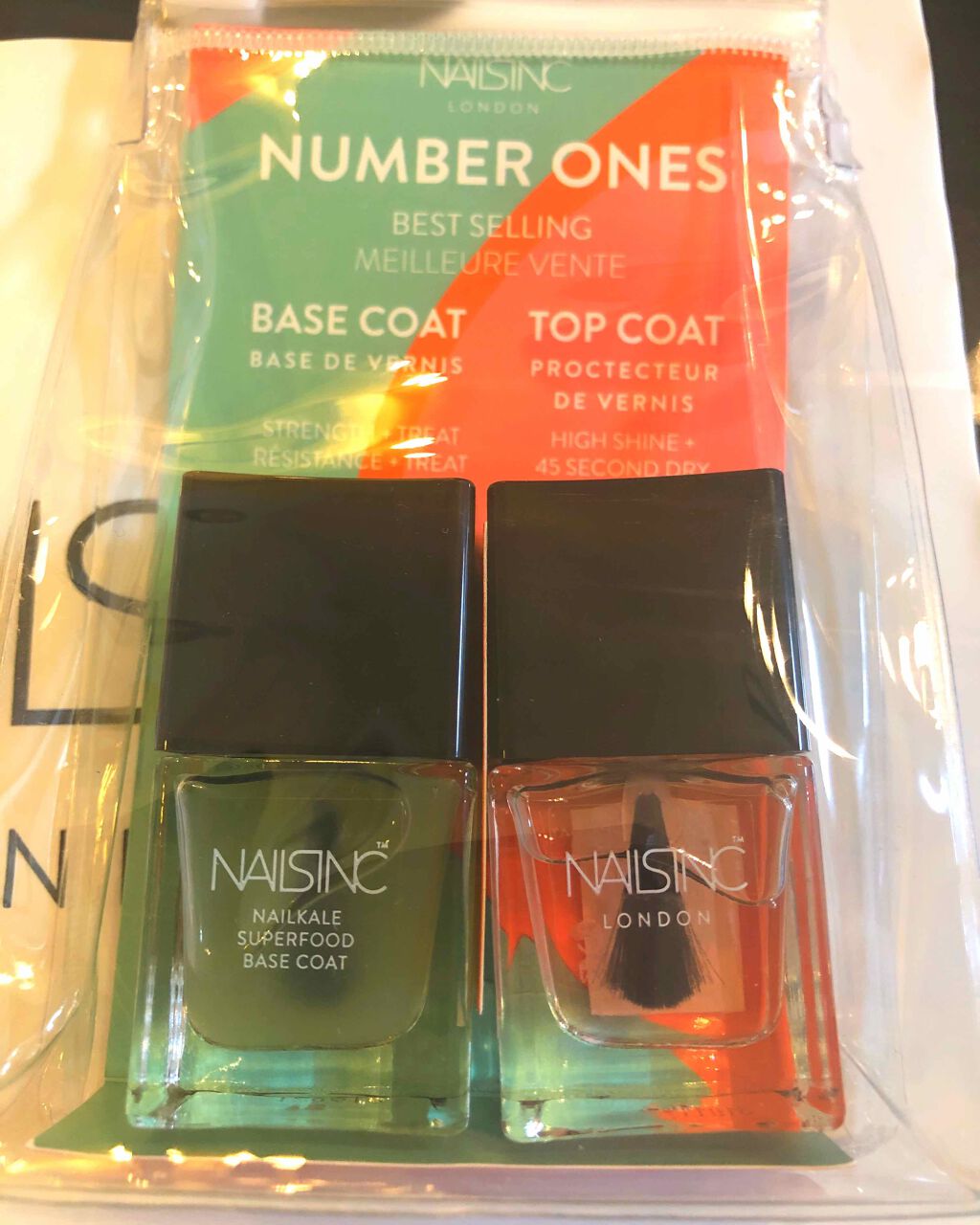 ネイルケール スーパーフード ベースコート/nails inc./ネイルベースコートを使ったクチコミ(2枚目)