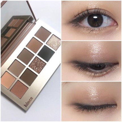 ニューデップスアイシャドウパレット/hince/アイシャドウパレットを使ったクチコミ(5枚目)