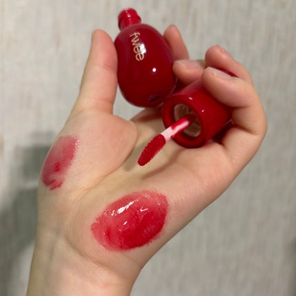 フィー 3Dボリューミンググロス/fwee/リップグロスを使ったクチコミ(3枚目)