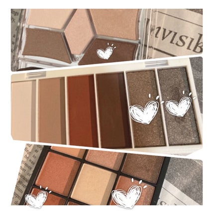 UR GLAM BLOOMING EYE COLOR PALETTE/U R GLAM/アイシャドウパレットを使ったクチコミ(2枚目)