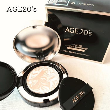 AGE20’s SIGNATURE ESSENCE COVER PACT　のクチコミ「《全世界累計販売数2億2千万個突破※1！一生ハタチファンデ》

■AGE20's
「シグネチャ.....」（1枚目）