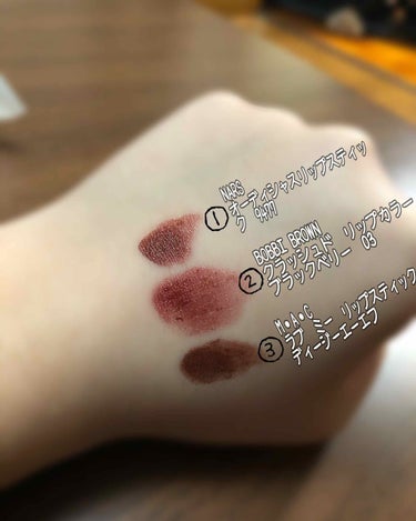 オーデイシャスリップスティック/NARS/口紅を使ったクチコミ（2枚目）