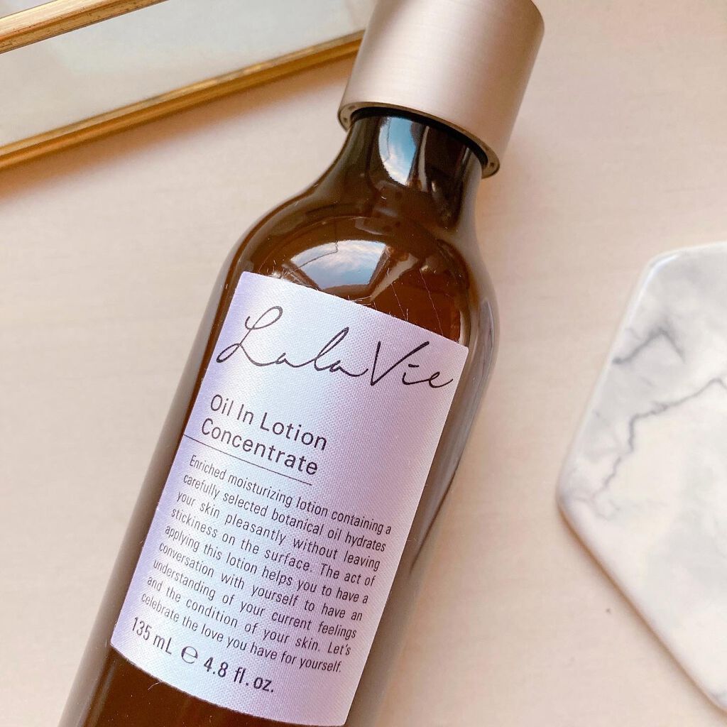 オイルイン ローション コンセントレイト/Lala Vie/化粧水を使ったクチコミ(4枚目)