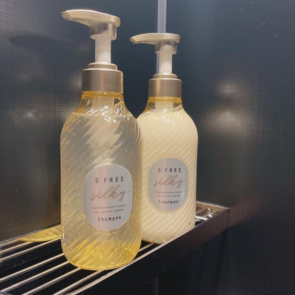 シャンプー シルキースムース/トリートメント シルキースムース /S FREE/市販シャンプーを使ったクチコミ(3枚目)