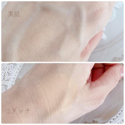 リンクルホワイトクッションファンデーション/コラリッチ/クッションファンデーションを使ったクチコミ(2枚目)