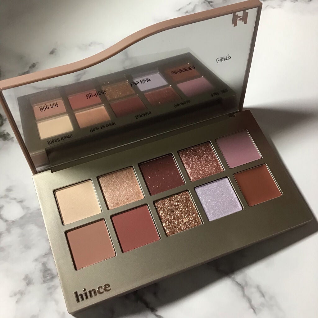 ニューデップスアイシャドウパレット/hince/アイシャドウパレットを使ったクチコミ(1枚目)