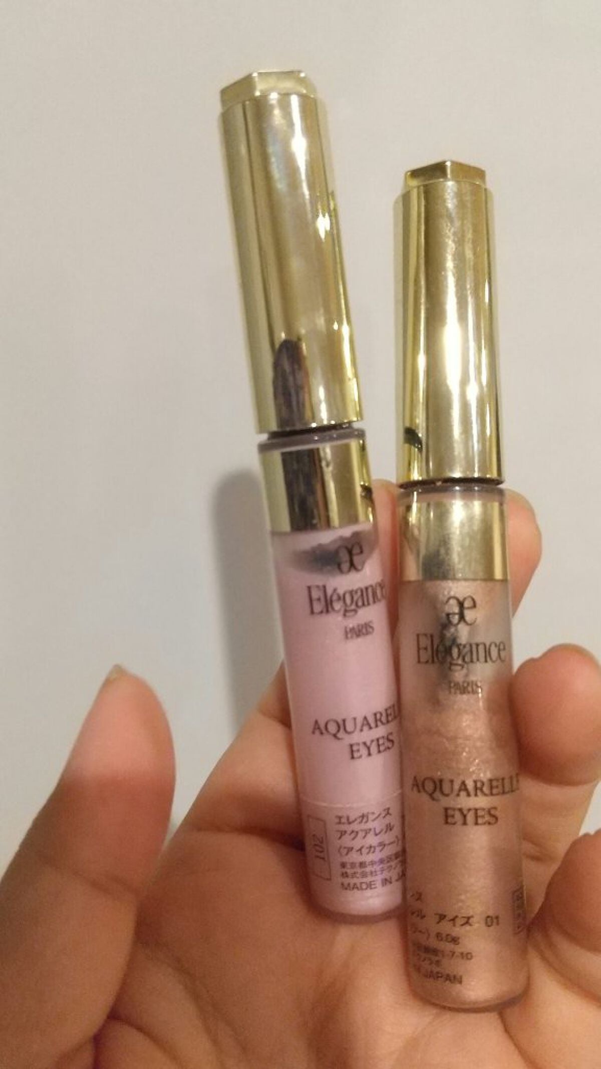 アクアレル アイズ/Elégance/リキッドアイシャドウを使ったクチコミ(1枚目)