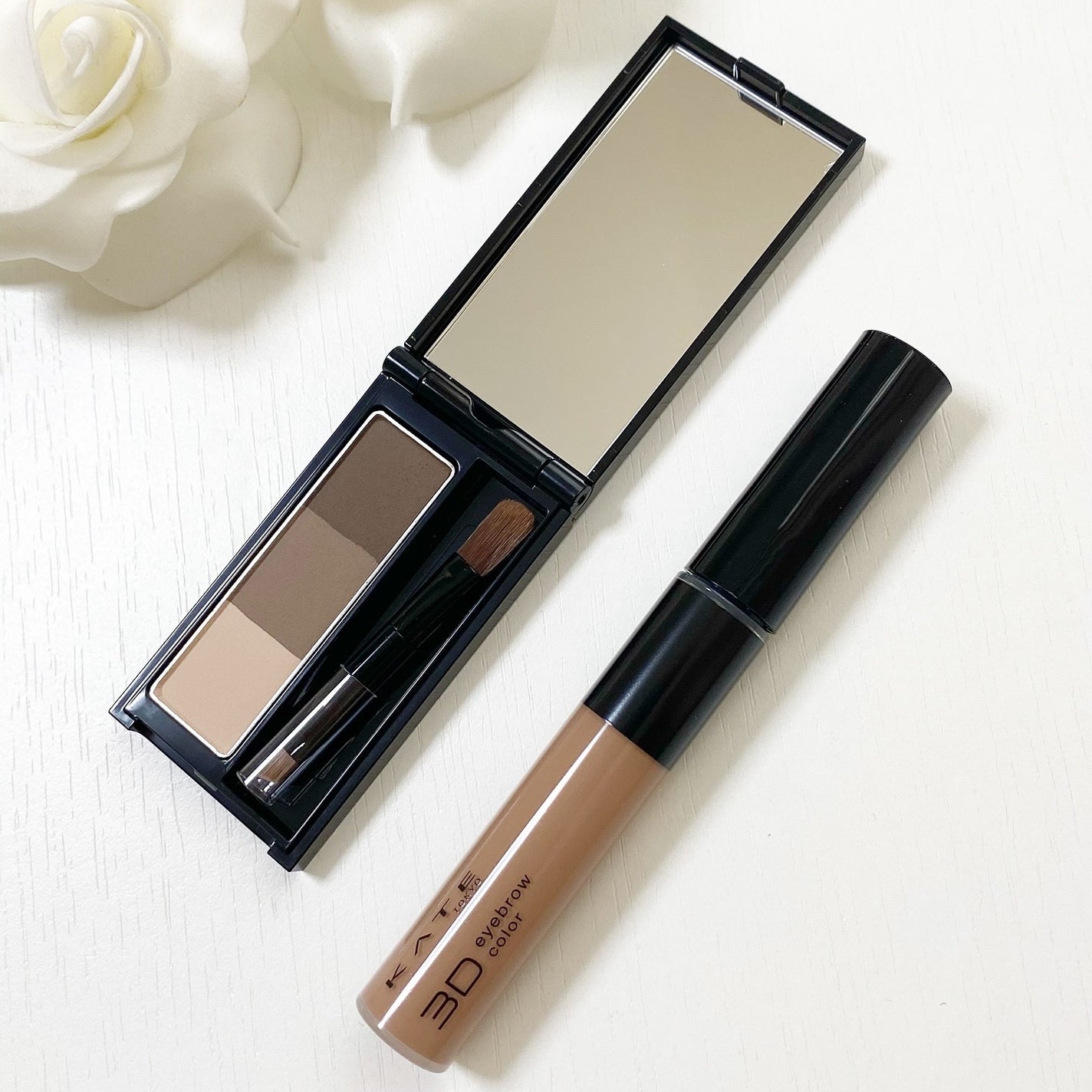 ケイト デザイニングアイブロウ3D/KATE/パウダーアイブロウを使ったクチコミ(1枚目)