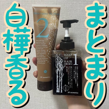 ソープオブヘア・1/オブ・コスメティックス/サロンシャンプーを使ったクチコミ(1枚目)