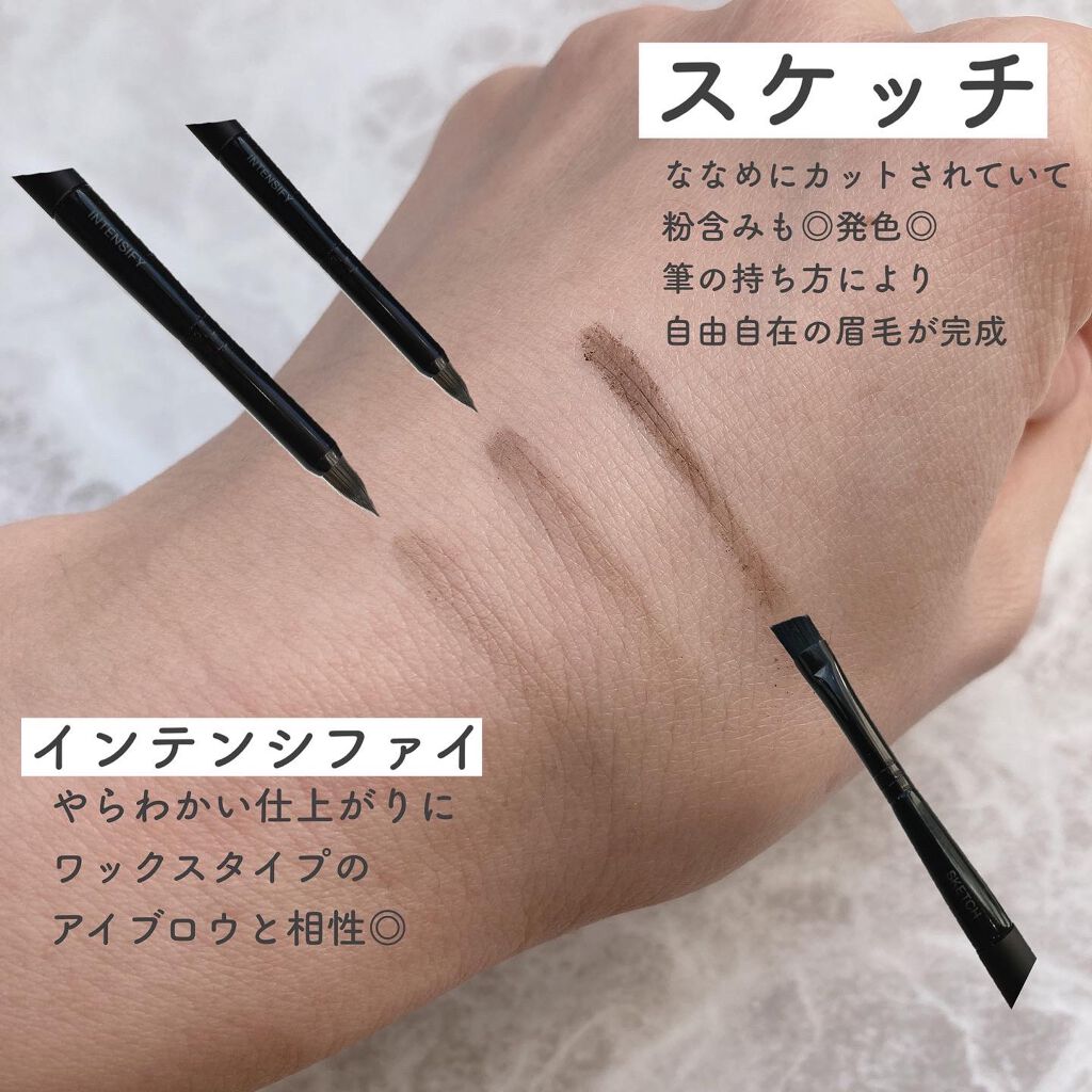 ブロウ ブラシ ダブルエンド Ｎ/ローラ メルシエ/メイクブラシを使ったクチコミ（2枚目）