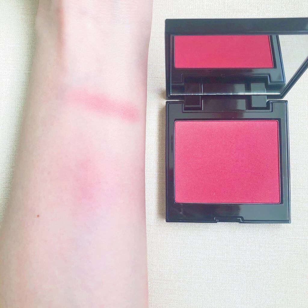 ブラッシュ カラー インフュージョン 03 ポメグラニット/ローラ メルシエ/パウダーチークを使ったクチコミ（2枚目）