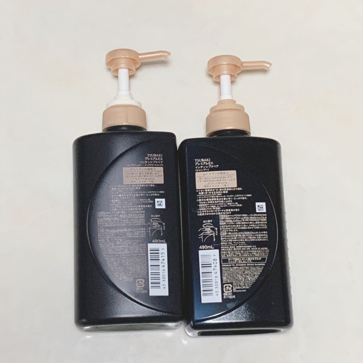 プレミアムＥＸ インテンシブリペア ＜シャンプー＞／コンディショナー＜ヘアトリートメント＞  シャンプー 490ml/TSUBAKI/市販シャンプーを使ったクチコミ（3枚目）