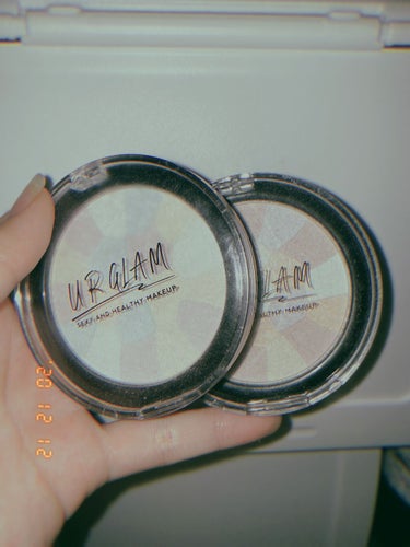 UR GLAM　MARBLE FACE POWDER/U R GLAM/プレストパウダーを使ったクチコミ（2枚目）