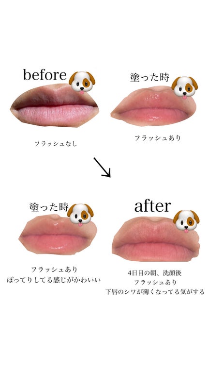 リップスリーピングマスク/LANEIGE/リップバームを使ったクチコミ(5枚目)