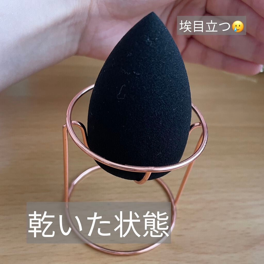 &be ブラックスポンジ/&be/パフ・スポンジを使ったクチコミ(2枚目)