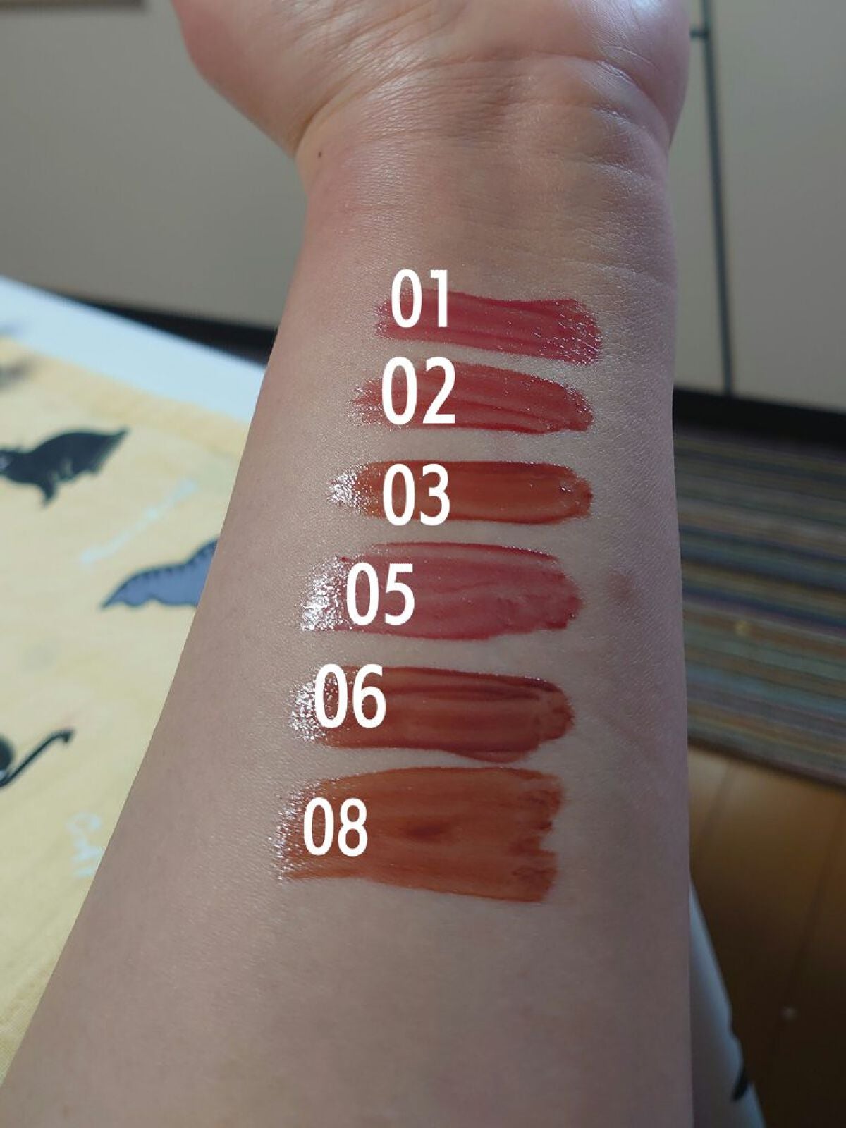 メルティールミナスルージュ(ティントタイプ)/キャンメイク/リップティントを使ったクチコミ(3枚目)