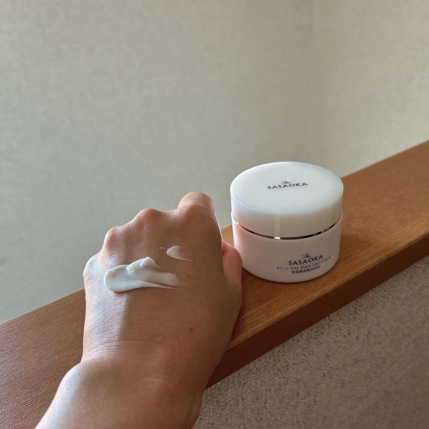 もふるん on LIPS 「笹岡オールインワンクリーム。創業110年以上の笹岡薬品が生み出..」(3枚目)