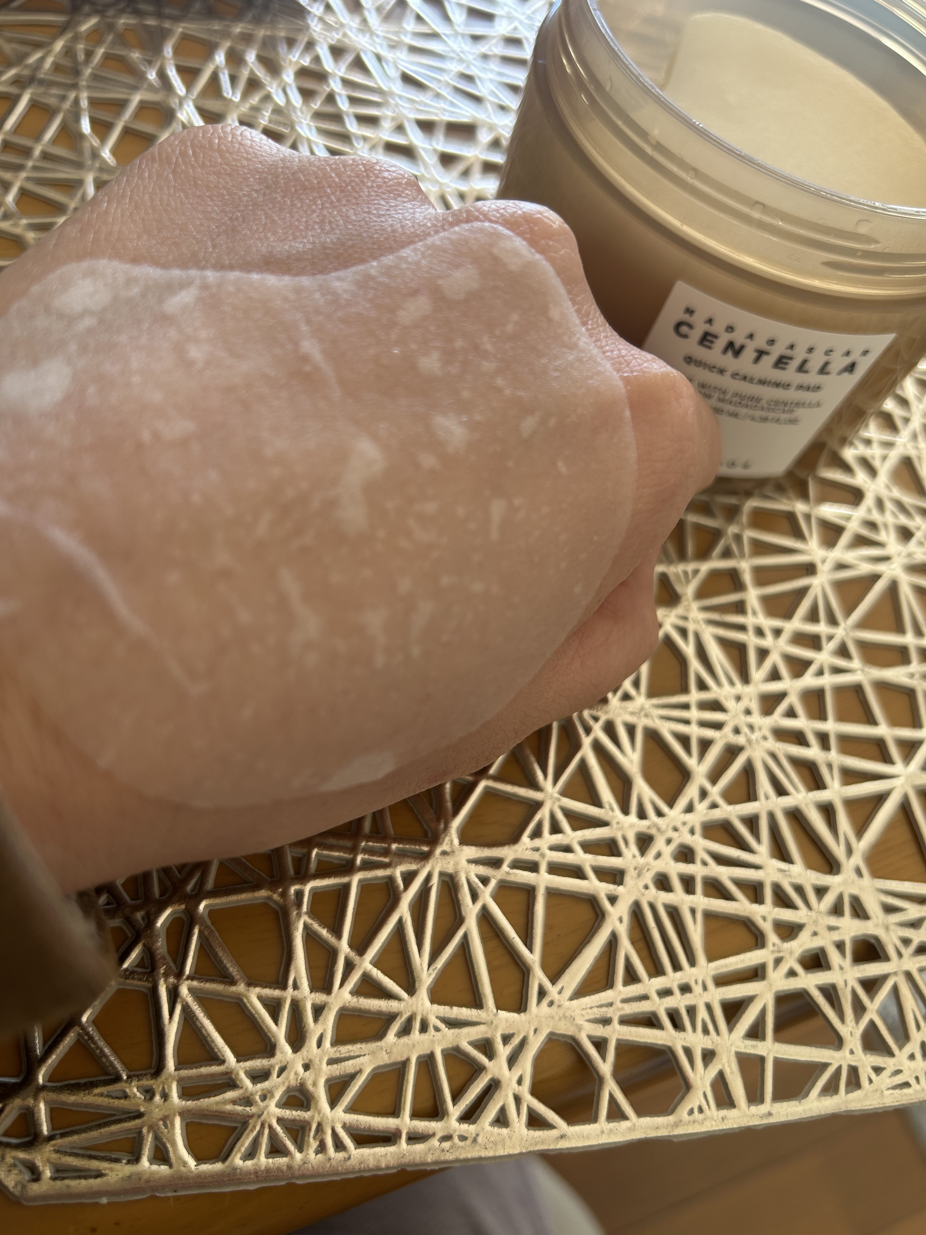 センテラ クイックカーミングパッド/SKIN1004/トナーパッドを使ったクチコミ（3枚目）