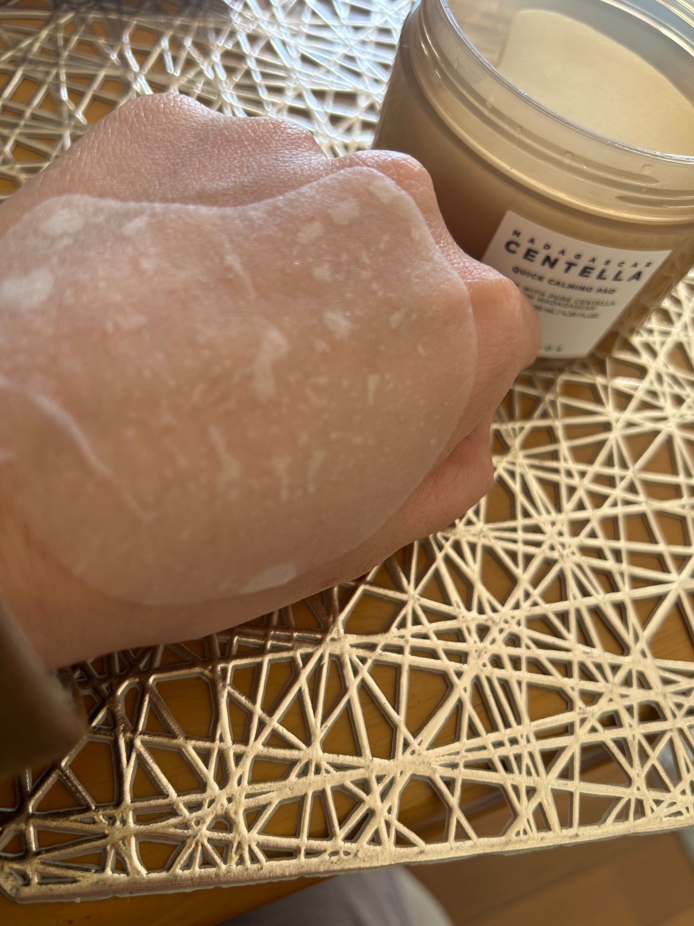 センテラ クイックカーミングパッド/SKIN1004/トナーパッドを使ったクチコミ(3枚目)