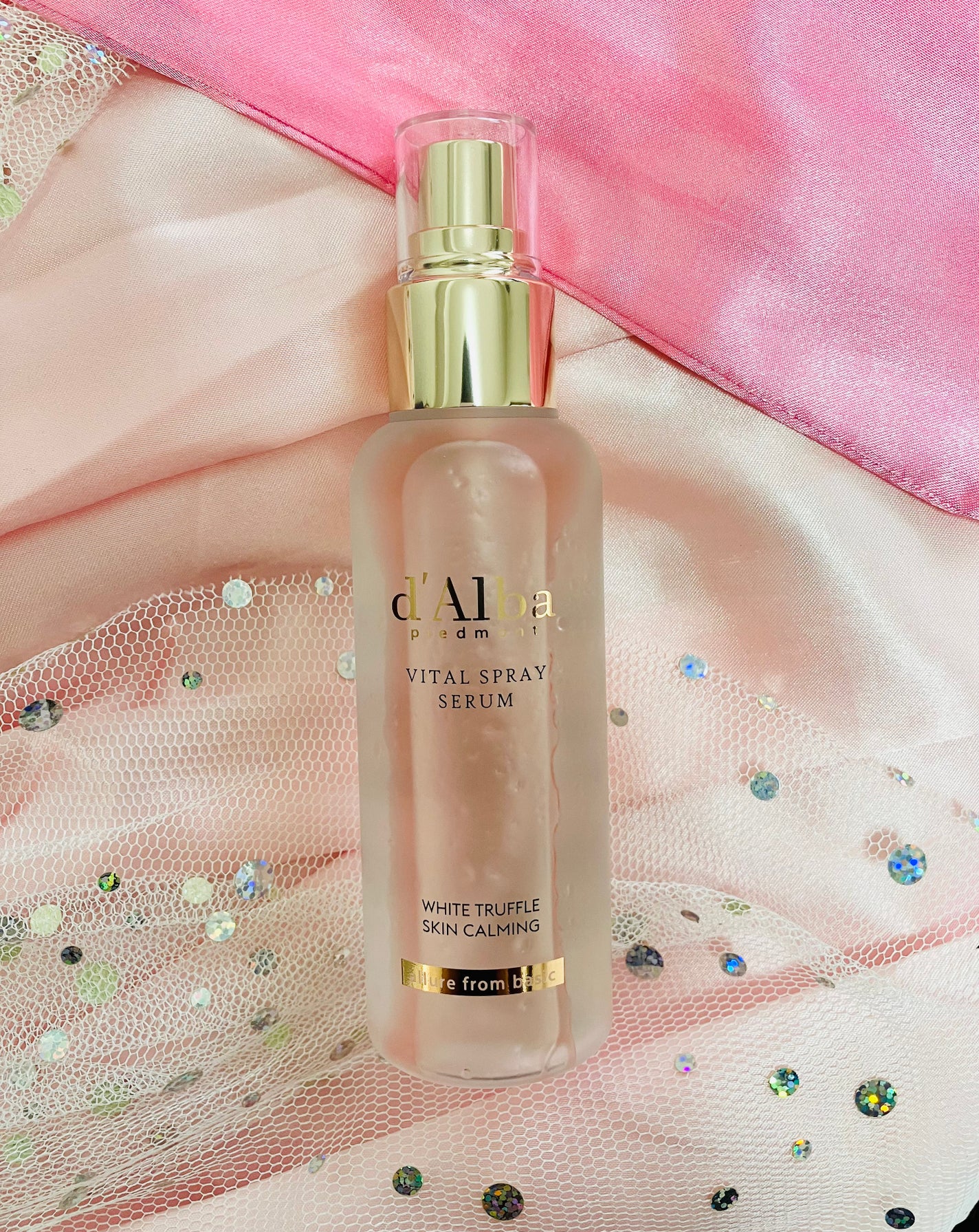 ダルバ ホワイトトリュフバイタルスプレーセラム/ダルバ/ミスト状化粧水を使ったクチコミ(1枚目)