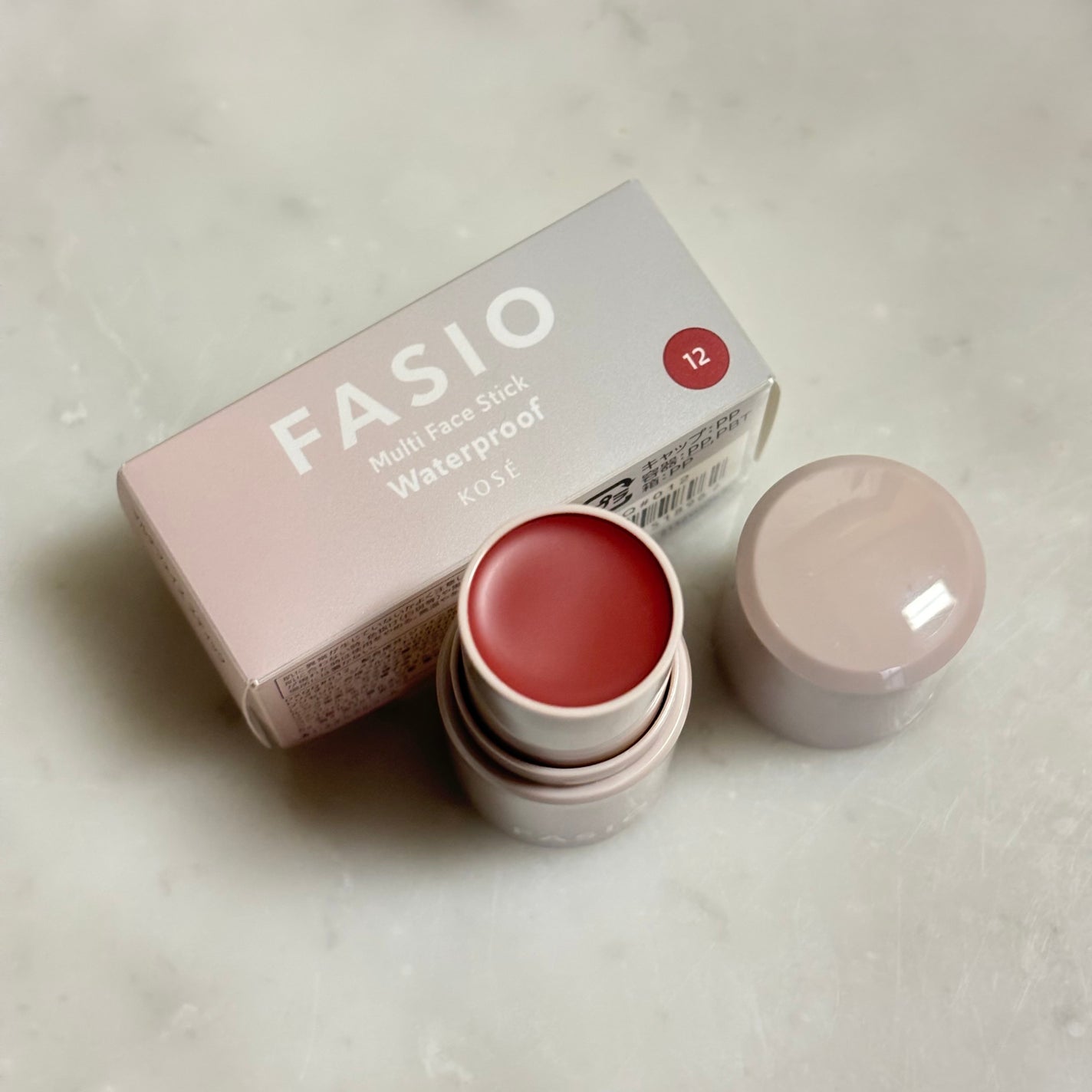 マルチフェイス スティック/FASIO/ジェル・クリームチークを使ったクチコミ(2枚目)