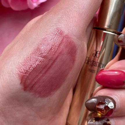 エレガンス ブリリアント ルージュ ビジュー/Elégance/リップグロスを使ったクチコミ(4枚目)