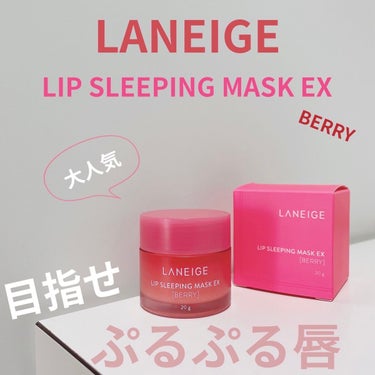 リップスリーピングマスク/LANEIGE/リップケア・リップクリームを使ったクチコミ（1枚目）