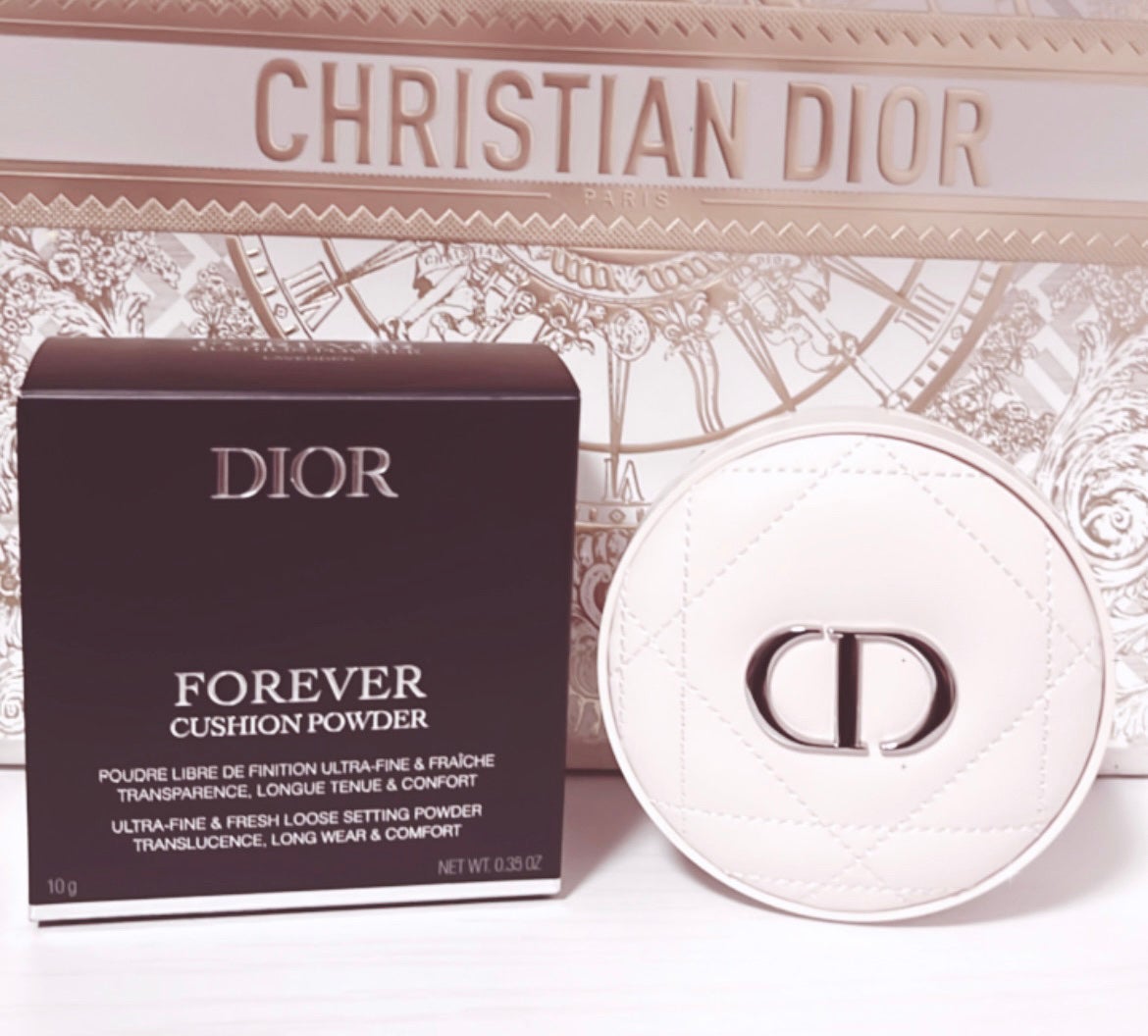 ディオールスキン フォーエヴァー クッション パウダー/Dior/ルースパウダーを使ったクチコミ(1枚目)