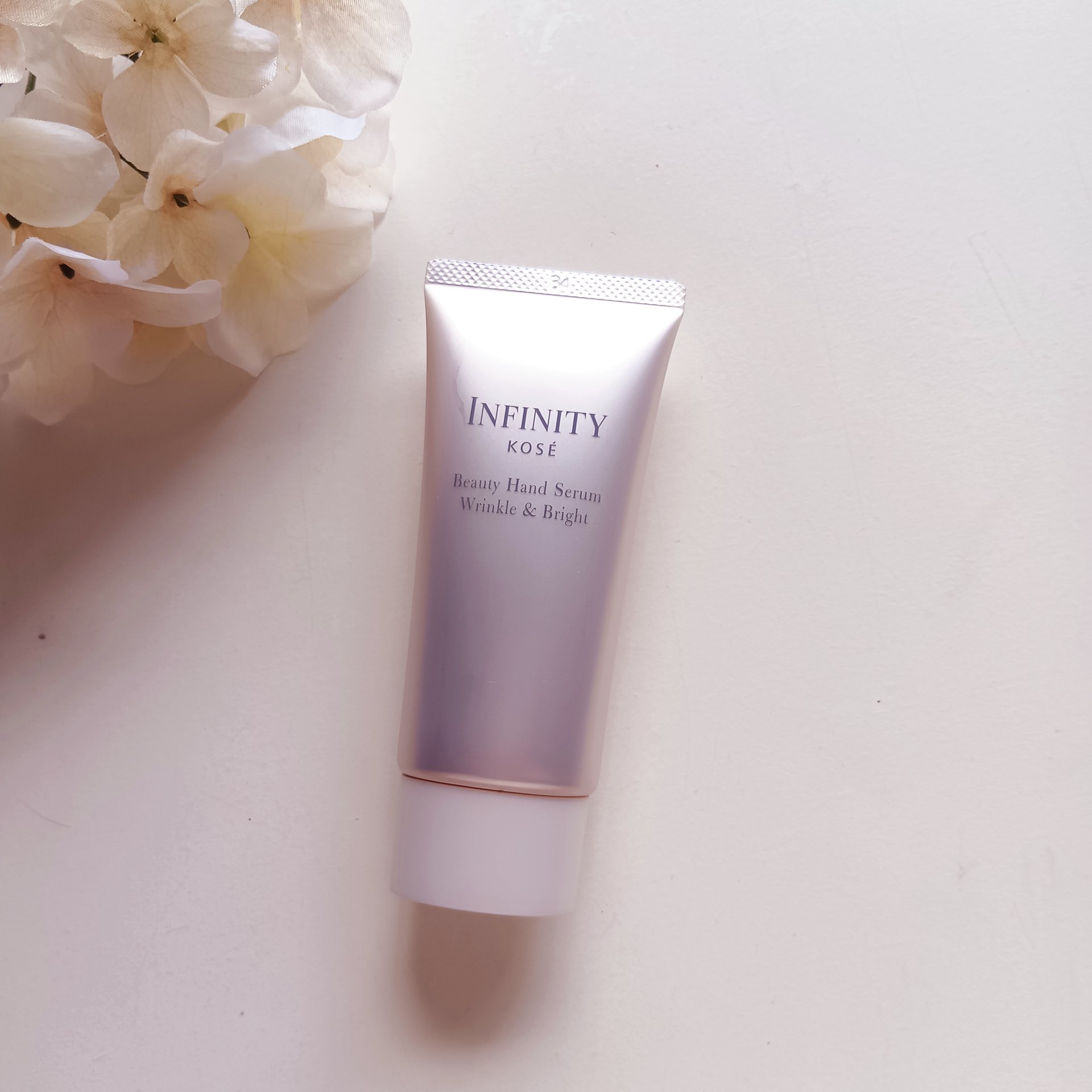インフィニティ　ビューティーハンドセラム リンクル＆ブライト [医薬部外品]/インフィニティ/ハンドクリームを使ったクチコミ（2枚目）