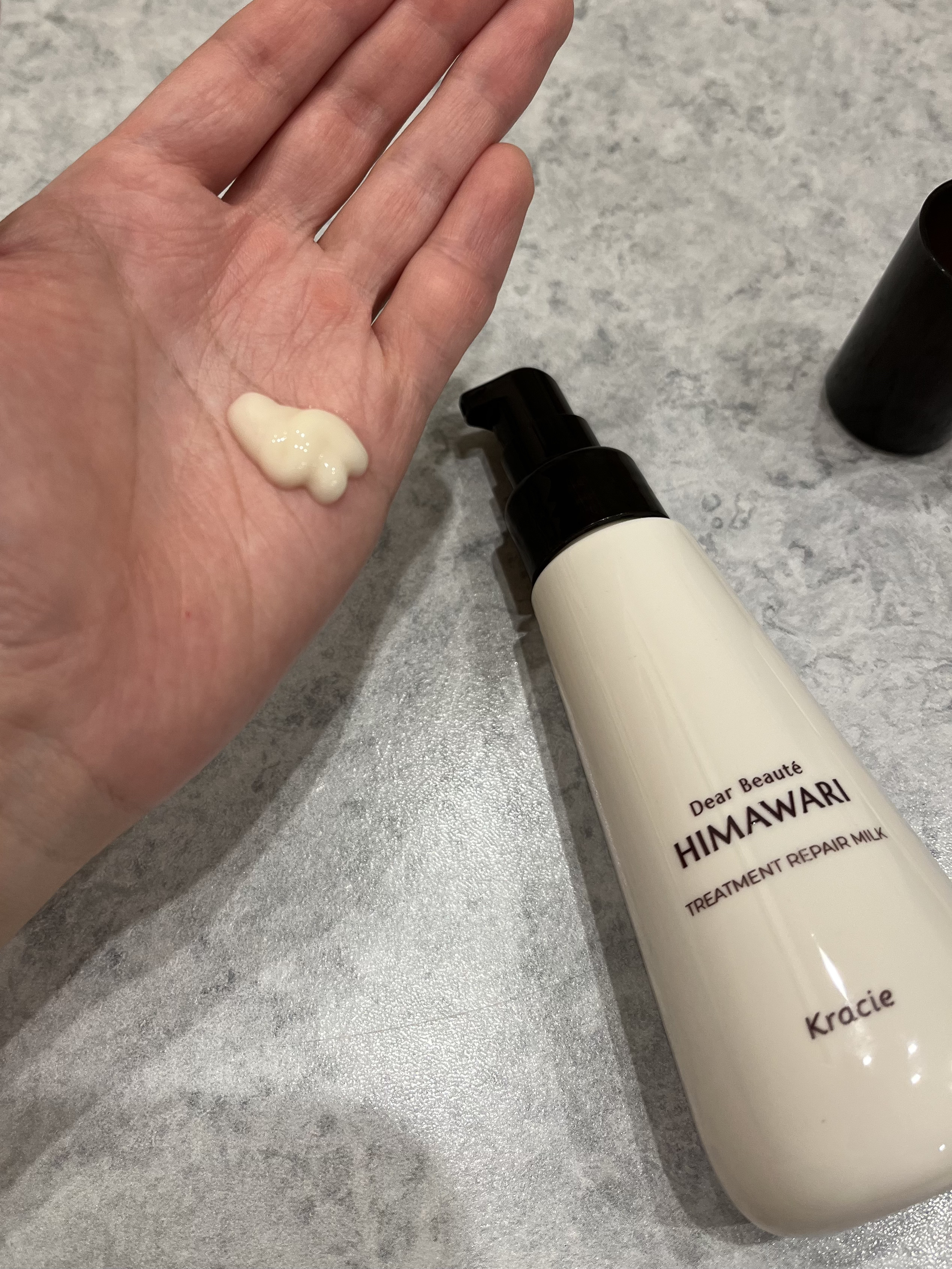 トリートメントリペアミルク/ディアボーテ/ヘアミルクを使ったクチコミ（3枚目）