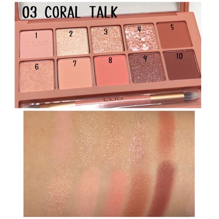 プロ アイ パレット/CLIO/アイシャドウパレットを使ったクチコミ(4枚目)