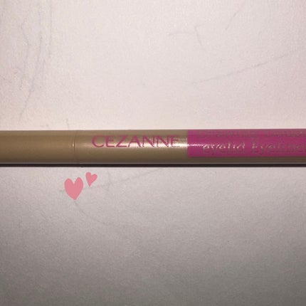 描くふたえアイライナー/CEZANNE/リキッドアイライナーを使ったクチコミ(1枚目)