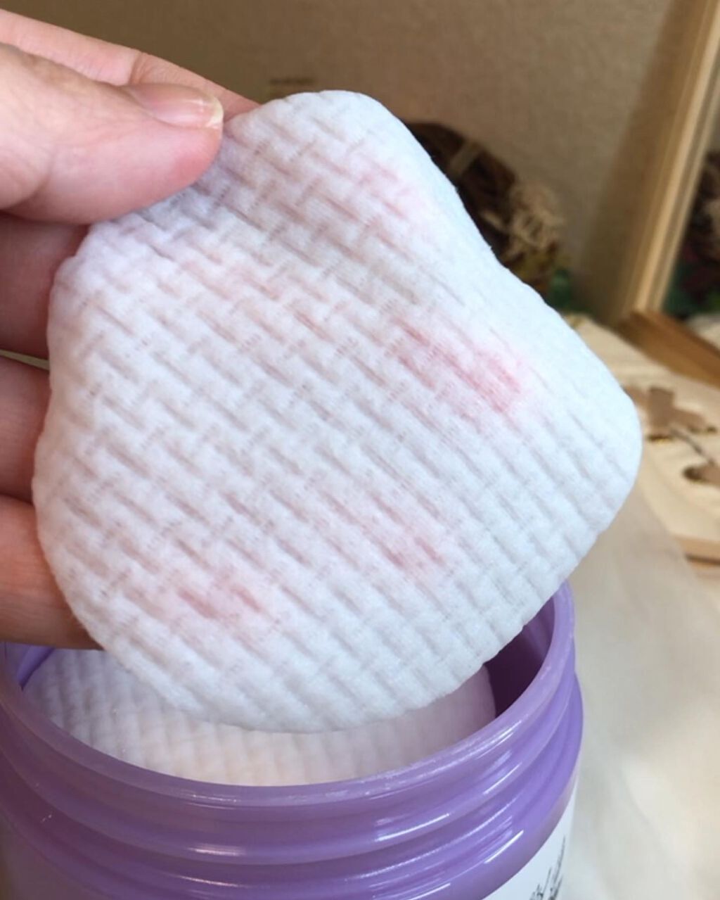 ナスクリアリングピーリングパッドトナー/PAPA RECIPE/トナーパッドを使ったクチコミ（3枚目）