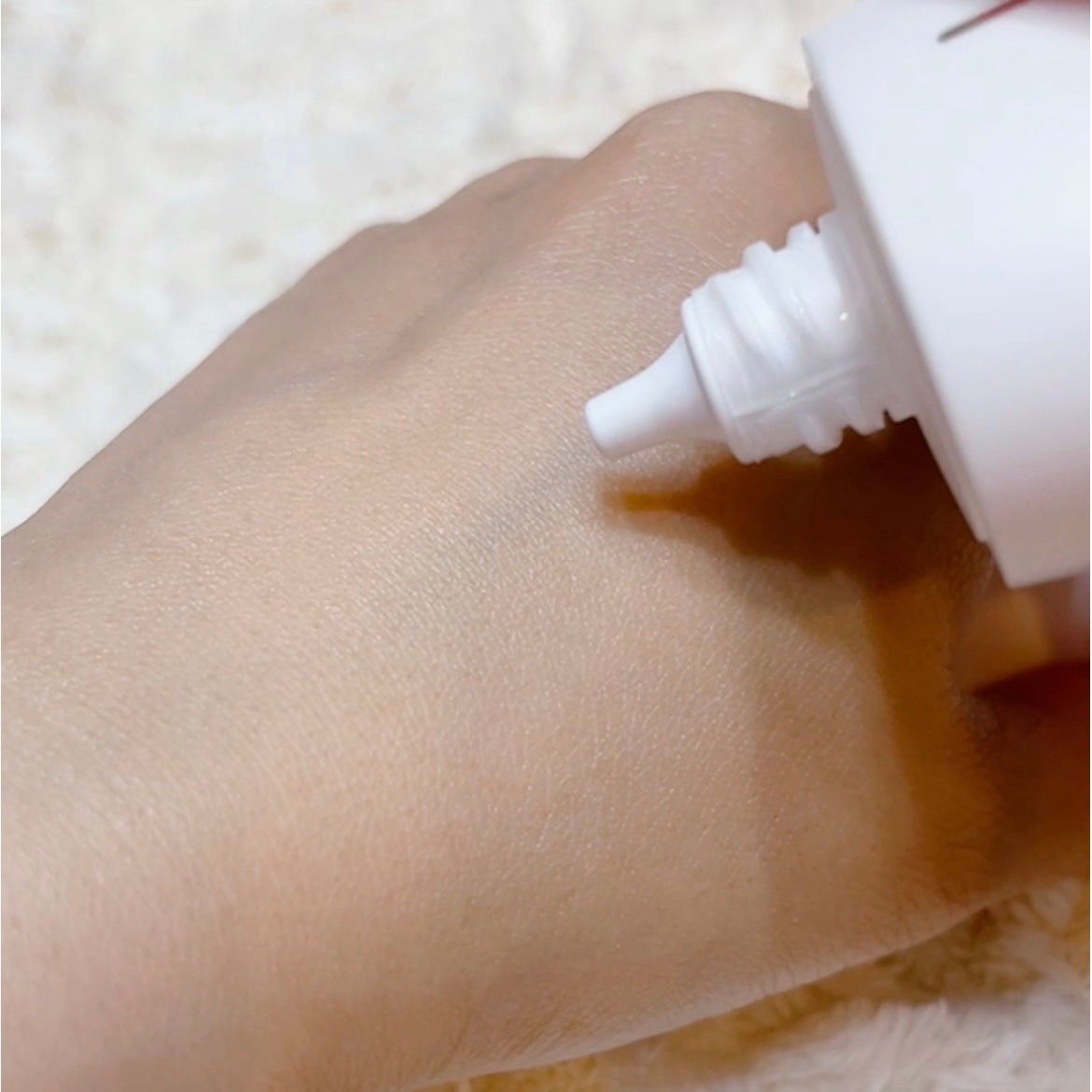 ヴィーガンアクアグロウサンセラム/HAMEL/日焼け止めローションを使ったクチコミ(4枚目)