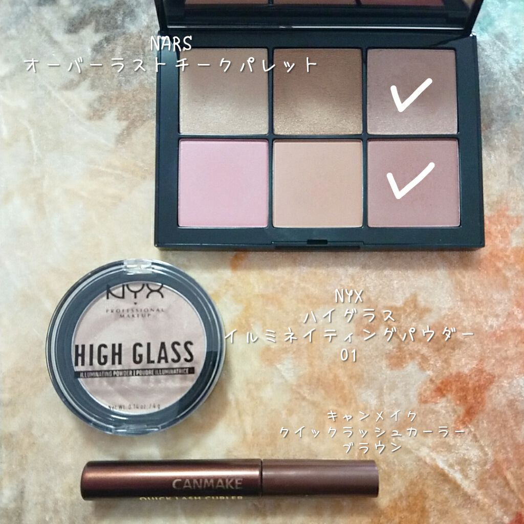 オーバーラスト チークパレット/NARS/パウダーチークを使ったクチコミ（1枚目）