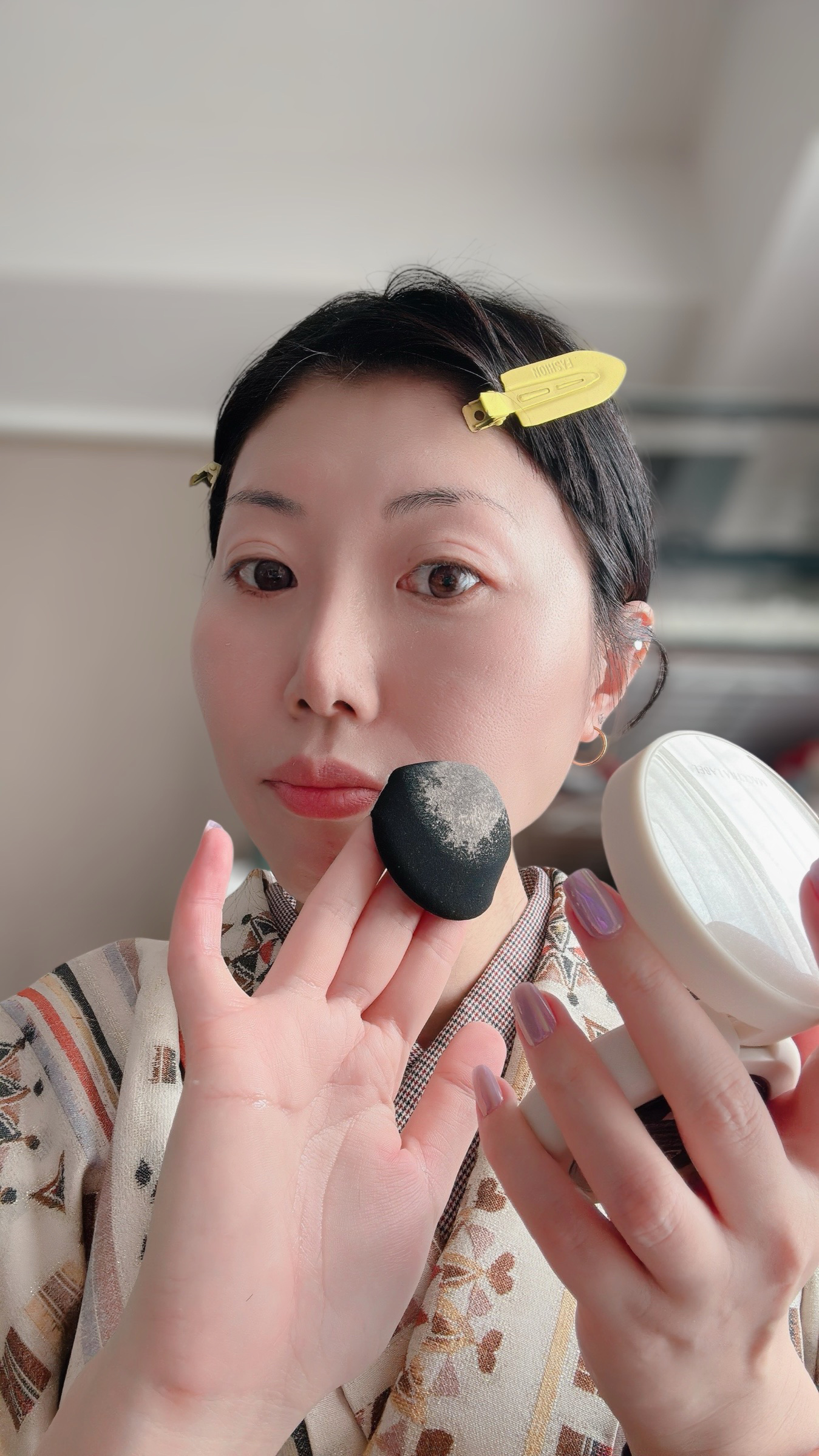 マットエステヴェール　クッション/Macchia Label/クッションファンデーションを使ったクチコミ（3枚目）