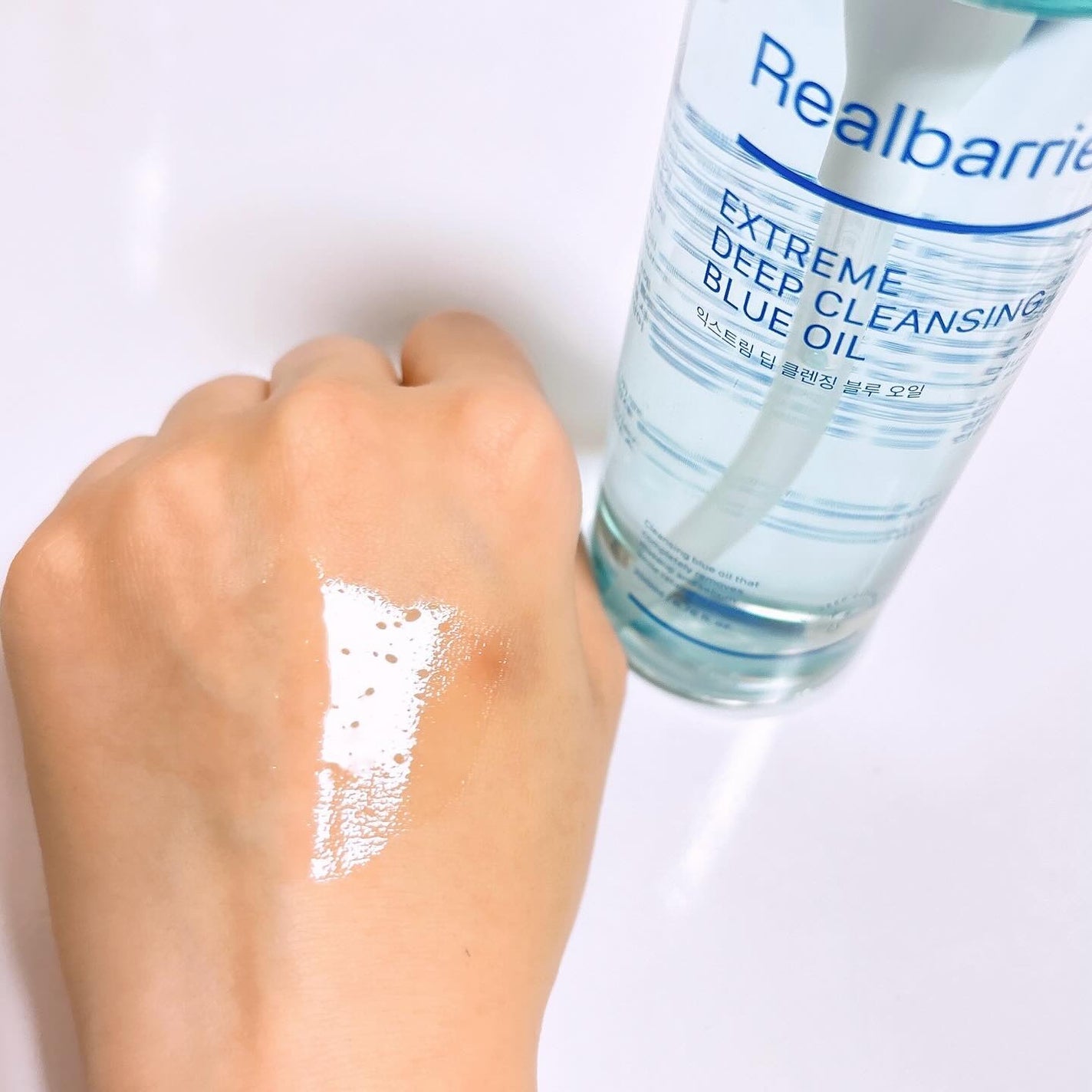 エクストリームディープクレンジングブルーオイル/Real Barrier/オイルクレンジングを使ったクチコミ(4枚目)