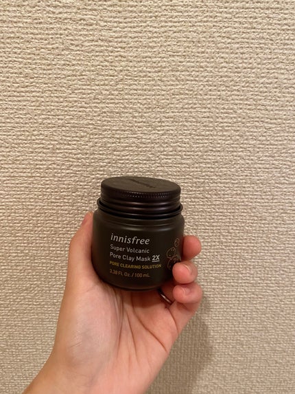 スーパーヴォルカニック ポア クレイマスク/innisfree/洗い流すパック・マスクを使ったクチコミ(1枚目)