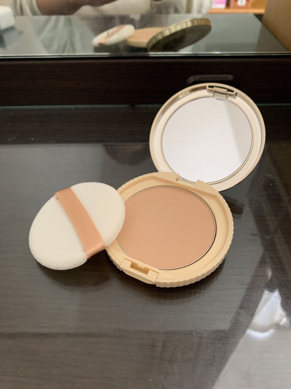 【旧品】マシュマロフィニッシュパウダー/キャンメイク/プレストパウダーを使ったクチコミ(1枚目)